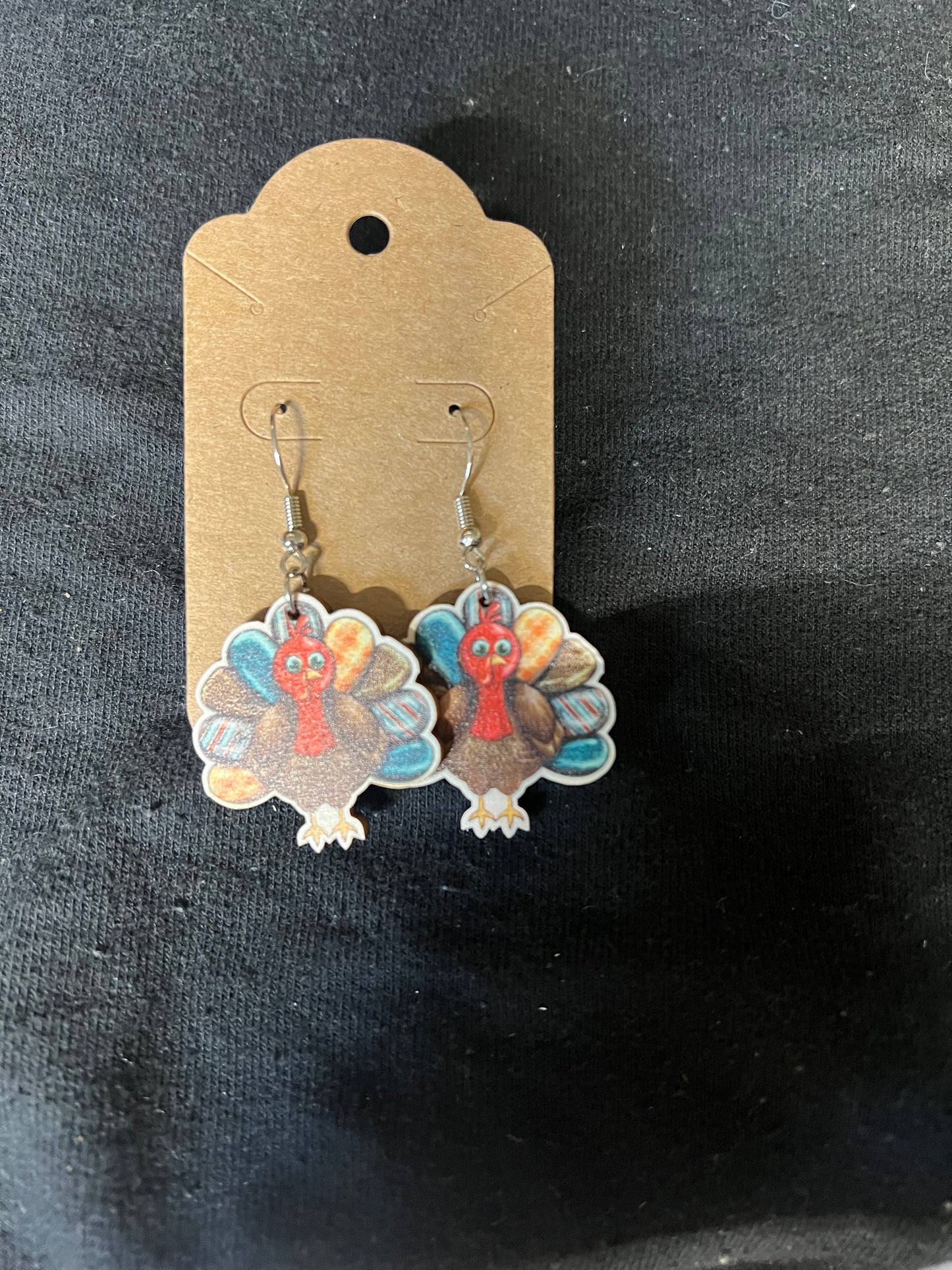Bigger Turkey Earrings