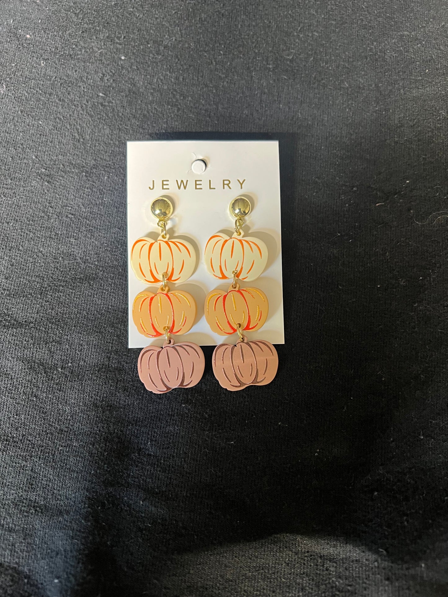 Pumpkin Earrings