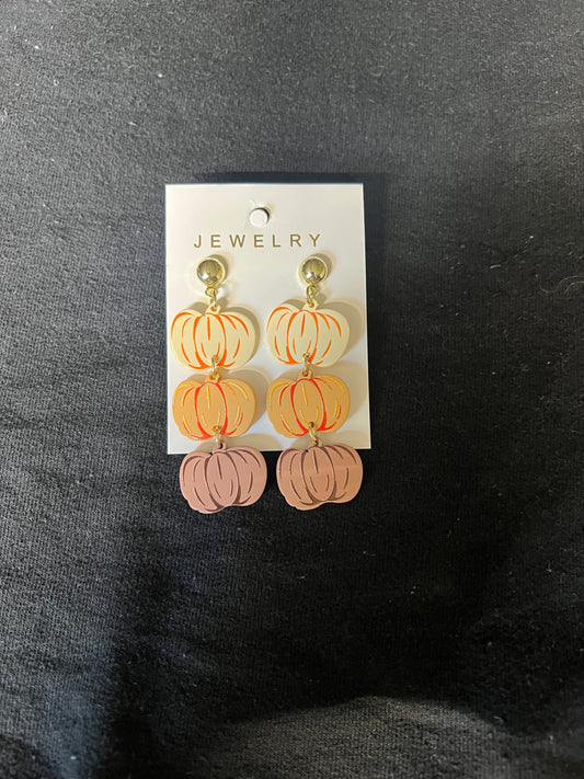Pumpkin Earrings
