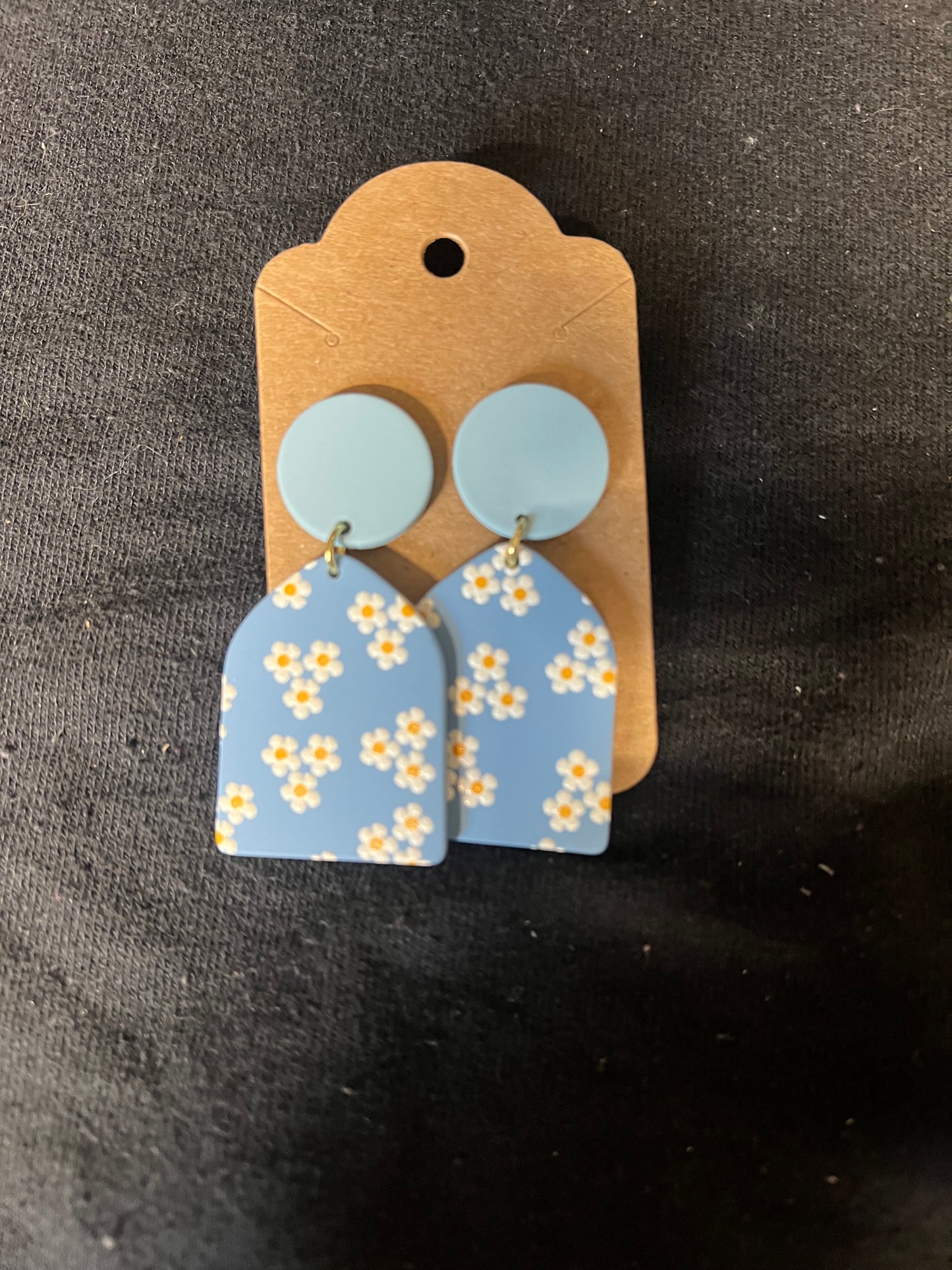 Blue Dangle Earrings