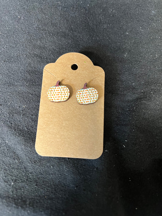 Pumpkin Earrings
